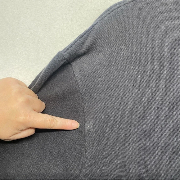 NWT FLAWED FAHERTY Polo Shirt Gray XXL - Picture 3 of 9